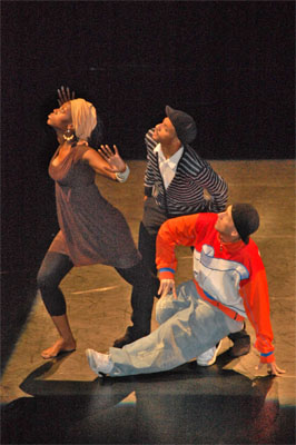 Afflux, scène