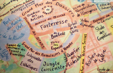 Carte des artistes