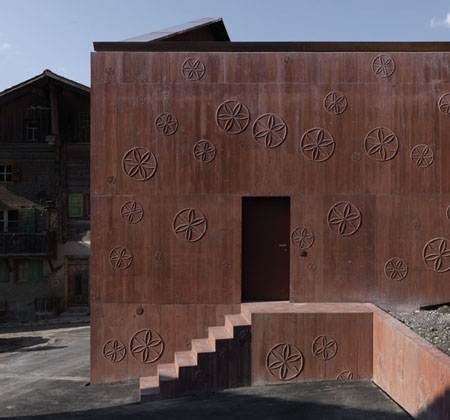 Valerio Olgiati, Atelier Bardill, Scharans