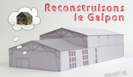 maquette galpon