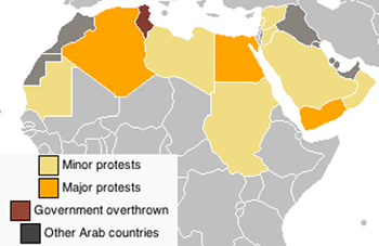 carte afrique nord